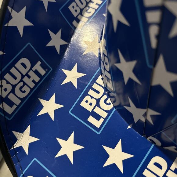 Bud Light Cowboy Hat Beer Box Cardboard - New With Tags. One Size Adult - Picture 3 of 6